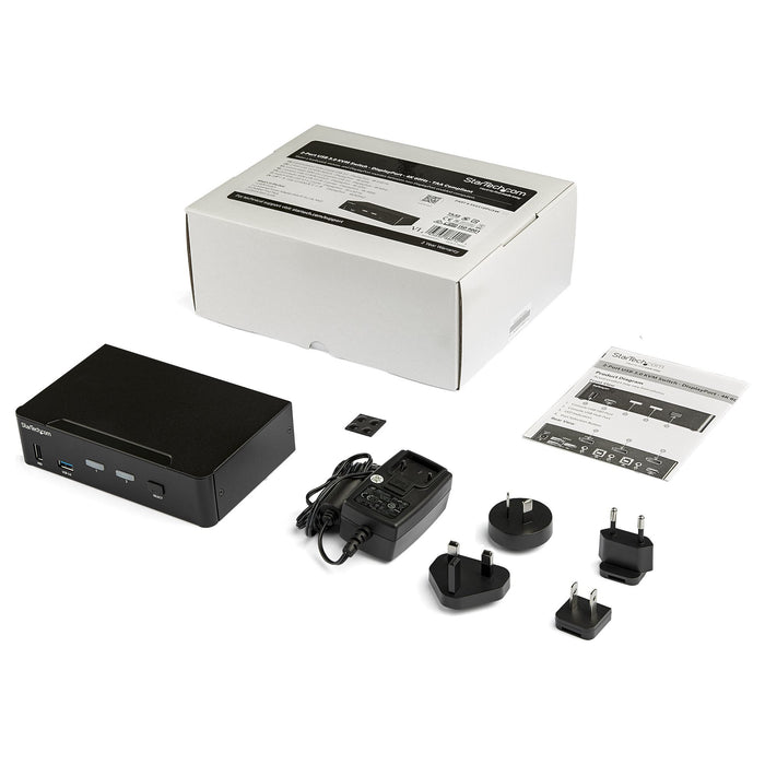 EAN 0065030880121 - StarTech.com SV231DPU34K interruptor KVM Negro imagen 6