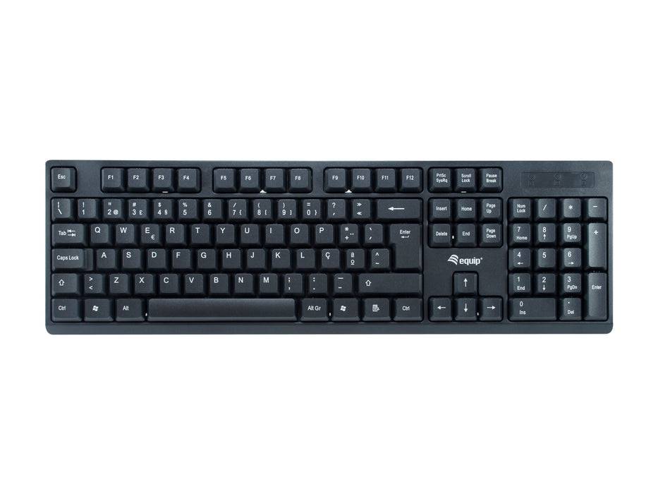 EAN 4015867230992 - Equip 245222 teclado Ratón incluido Oficina RF inalámbrico QWERTY Portugués Negro imagen 2