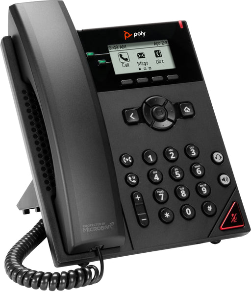 EAN 0197498638355 - Poly VVX 150 2-Line IP Phone and PoE-enabled teléfono IP imagen 2
