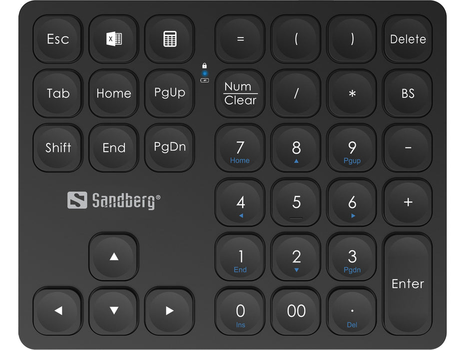 EAN 5705730630095 - Sandberg 630-09 teclado Universal RF inalámbrica + USB Negro imagen 4