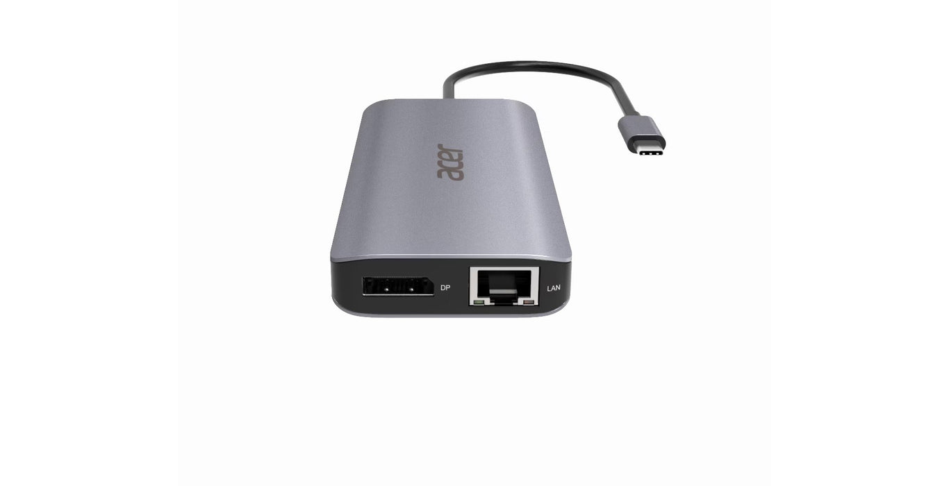 EAN 4712842945611 - Acer 12-in-1 Type-C Dongle Alámbrico USB 3.2 Gen 1 (3.1 Gen 1) Type-C Plata imagen 4