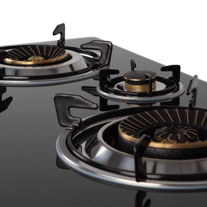 EAN 8435568400702 - Orbegozo FO 3520 hobs Negro, Acero inoxidable Encimera Encimera de gas 3 zona(s) imagen 7