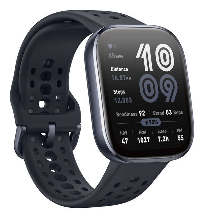 EAN 6970100377842 - Amazfit Bip 6 Black 5 cm (1.97") AMOLED Digital 390 x 450 Pixeles Pantalla táctil Negro GPS (satélite) imagen 2