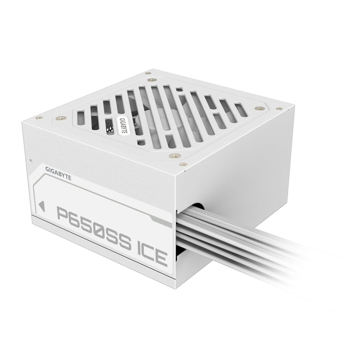 EAN 4719331554927 - GIGABYTE P650SS ICE unidad de fuente de alimentación 650 W 20+4 pin ATX Blanco imagen 4