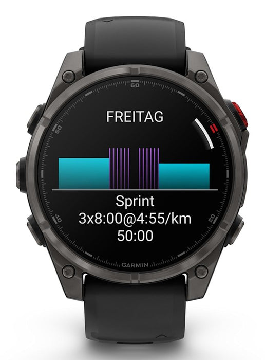 EAN 753759350949 - Garmin fēnix 8 Pro 3,56 cm (1.4") AMOLED 47 mm Digital 454 x 454 Pixeles Pantalla táctil Grafito, Titanio  imagen 9