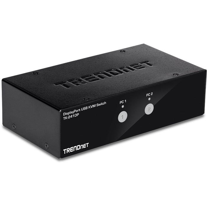 EAN 0710931170252 - Trendnet TK-241DP interruptor KVM Negro imagen 1