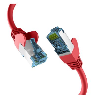 EAN 4049759290122 - EFB Elektronik EC020200164 cable de red Rojo 0,5 m Cat7 S/FTP (S-STP) imagen 1