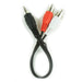EAN 8716309026550 - Gembird 0.2m, 3.5mm/2xRCA, M/M cable de audio 0,2 m 3,5mm Negro, Rojo, Blanco imagen 3