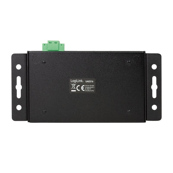 EAN 4052792049169 - LogiLink UA0316 hub de interfaz 10000 Mbit/s Negro imagen 6