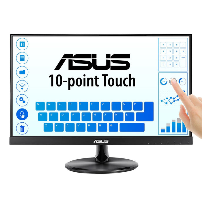 EAN 4718017058964 - ASUS VT229H pantalla para PC 54,6 cm (21.5") 1920 x 1080 Pixeles Full HD LED Pantalla táctil Negro imagen 1