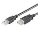 EAN 8056045877338 - Ewent EC1012 cable USB USB 2.0 1,8 m USB A Negro imagen 1