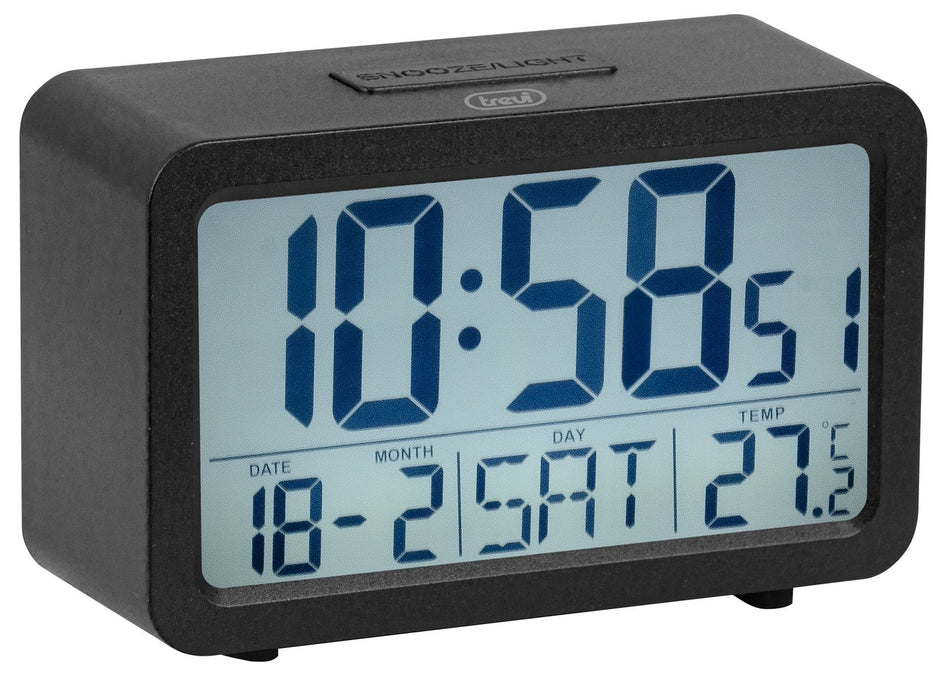 EAN 8011000041452 - Trevi SLD 3P60 Reloj despertador digital Negro imagen 3