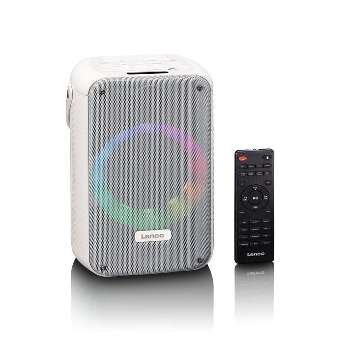 EAN 8711902081296 - Lenco BTC-060WH altavoz Blanco Inalámbrico y alámbrico 20 W imagen 3