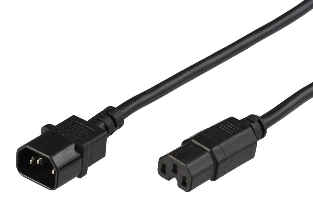 EAN 5054629723364 - Microconnect PE011415 cable de transmisión Negro 1,5 m C14 acoplador C15 acoplador imagen 1