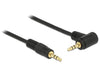 EAN 4043619837526 - DeLOCK 0.5m 3.5mm M/M cable de audio 0,5 m 3,5mm Negro imagen 1