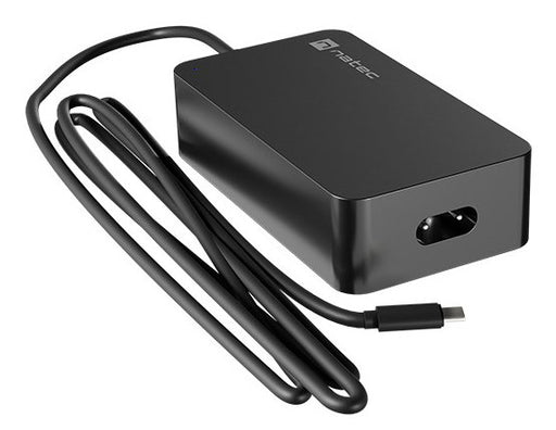 EAN 5901969439014 - NATEC LAPTOP CHARGER GRAYLING USB-C 65W adaptador e inversor de corriente Interior Negro imagen 2