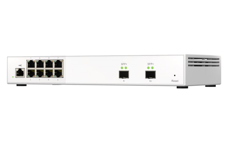 EAN 4713213518373 - QNAP QSW-M2108-2S switch Gestionado L2 2.5G Ethernet (100/1000/2500) Gris imagen 4
