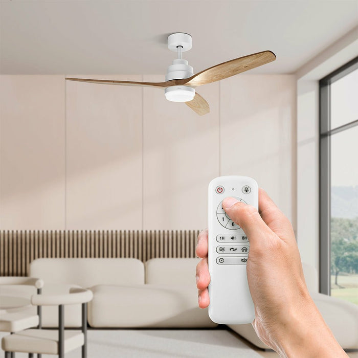 EAN 8422160058455 - Ufesa 84105845 ventilador Blanco, Madera imagen 4