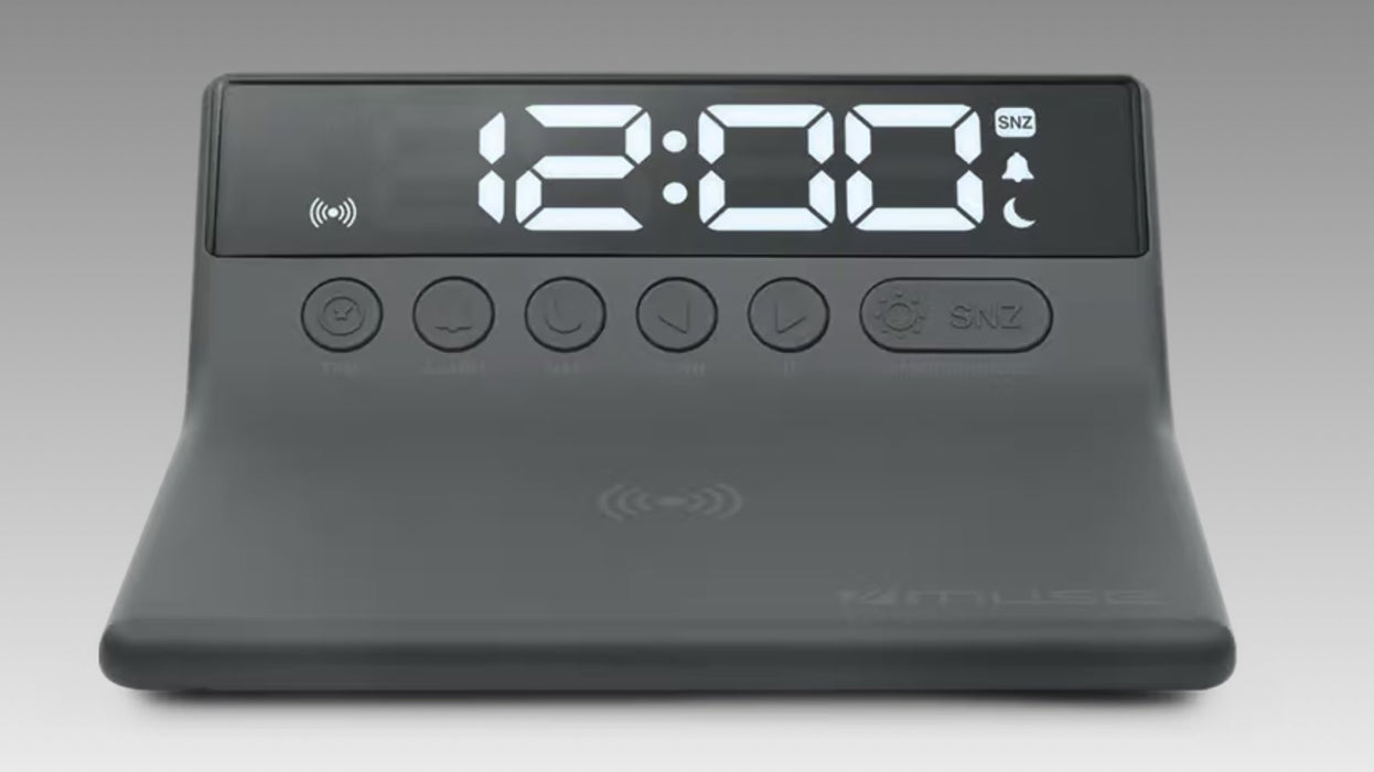 EAN 3700460208622 - Muse M168WI despertador Reloj despertador digital Negro imagen 2