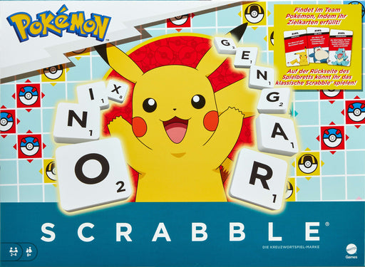 EAN 0194735237746 - Games Scrabble Pokémon Juego de mesa Word imagen 1