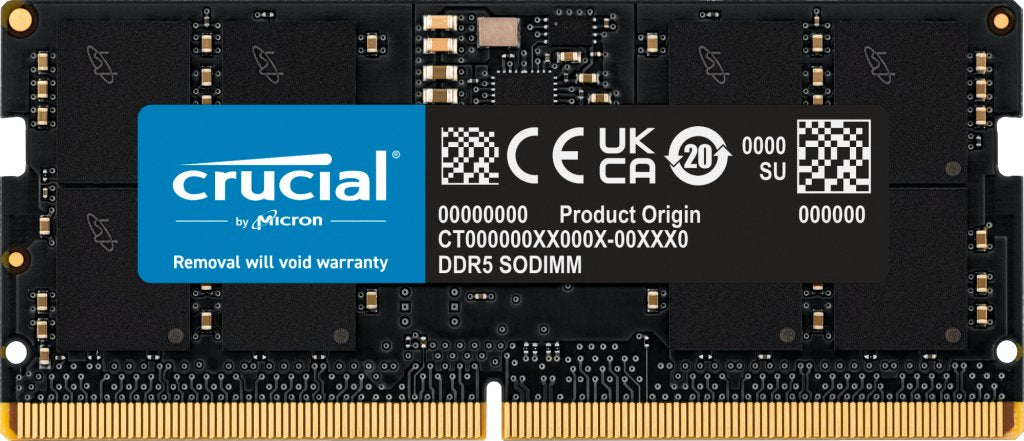 EAN 649528930033 - Crucial CT16G56C46S5T módulo de memoria 16 GB 1 x 16 GB DDR5 ECC imagen 1