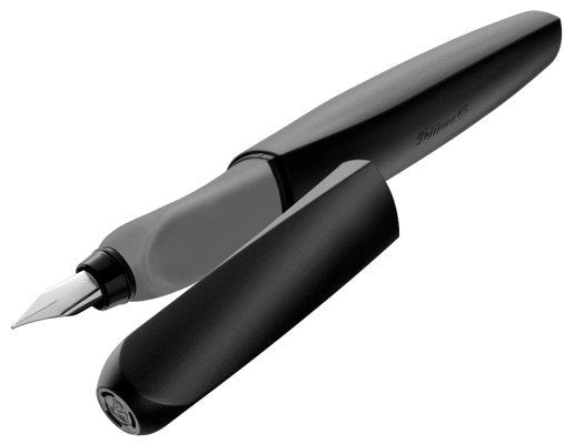 EAN 4012700946805 - Pelikan 946806 pluma estilográfica Sistema de carga por cartucho Negro, Gris 1 pieza(s) imagen 1