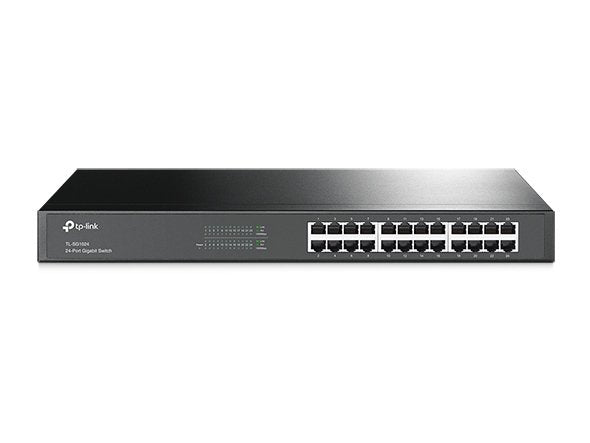 EAN 3548383171414 - TP-Link TL-SG1024 No administrado Gigabit Ethernet (10/100/1000) 1U Negro imagen 1