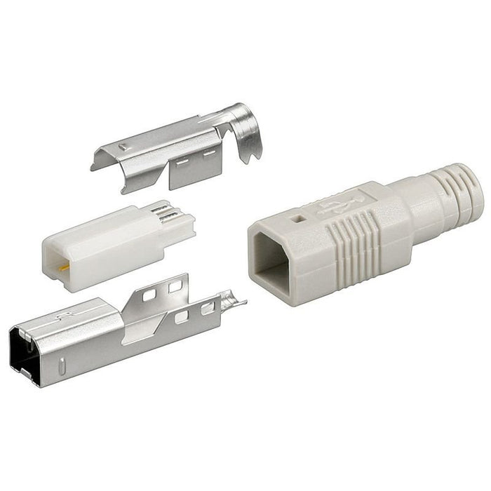 EAN 4040849120268 - Goobay TADAPUSBB USB B Gris, Plata, Blanco imagen 1