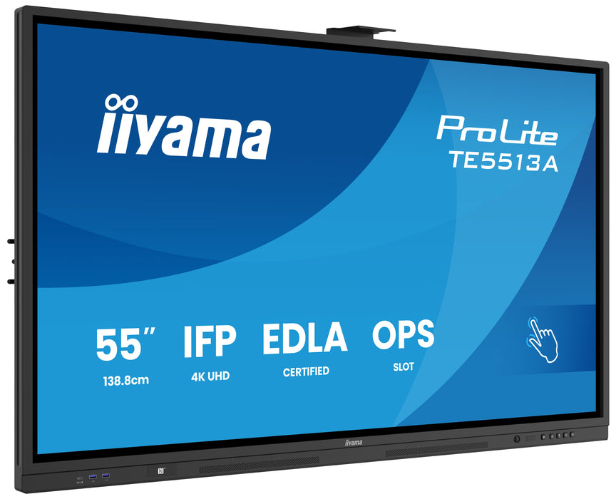 EAN 4948570124800 - iiyama TE6513A-B1AG pantalla de señalización Panel plano interactivo 163,8 cm (64.5") Wifi 450 cd / m² 4K imagen 4