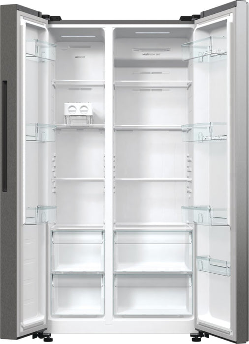 EAN 3838782684449 - Gorenje NRR9185EAXL nevera puerta lado a lado Independiente 550 L E Plata imagen 6
