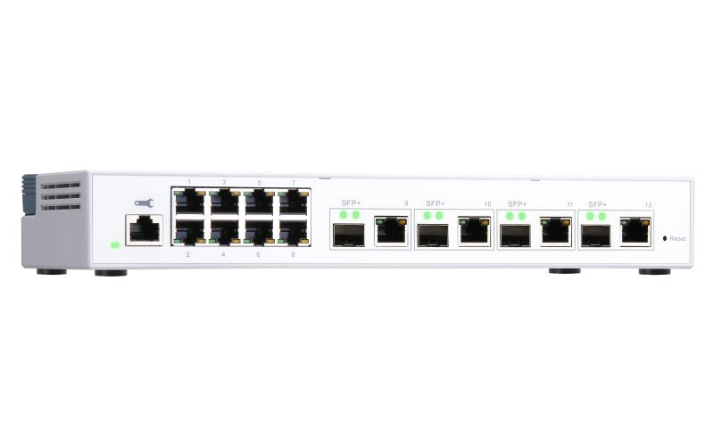 EAN 4713213516713 - QNAP QSW-M408-4C switch Gestionado L2 Gigabit Ethernet (10/100/1000) Blanco imagen 5