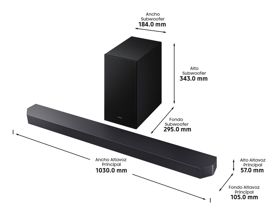 EAN 8806097091943 - Samsung Q-series HW-Q600F Negro 3.1.2 canales imagen 6