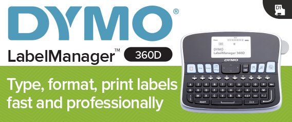 EAN 3501170879511 - DYMO LabelManager 360D™ AZY impresora de etiquetas Transferencia térmica 180 x 180 DPI 12 mm/s Alámbrico  imagen 4