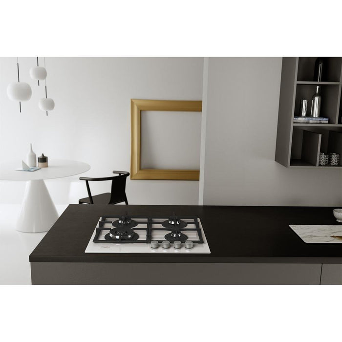 EAN 8003437605222 - Whirlpool AKTL629/WH Blanco Integrado 59 cm Encimera de gas 4 zona(s) imagen 5