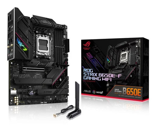 EAN 4711081944034 - ASUS ROG STRIX B650E-F GAMING WIFI AMD B650 Zócalo AM5 ATX imagen 1