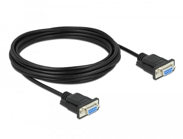 EAN 4043619877843 - DeLOCK 87784 cable de serie Negro DB-9 imagen 1