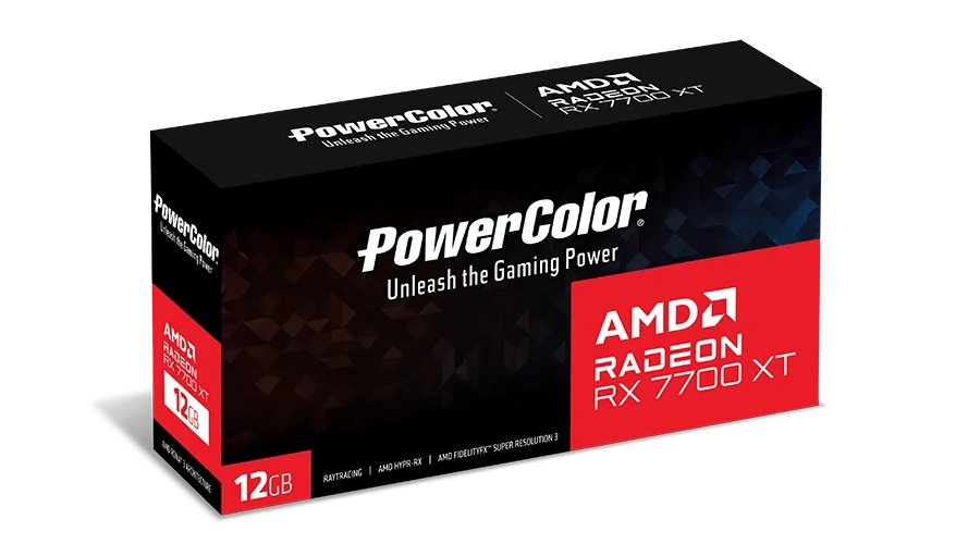 EAN 4713436175469 - PowerColor Radeon RX 7700 XT AMD 12 GB GDDR6 imagen 7