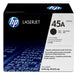 EAN 0829160296197 - HP 45A Black Original LaserJet Toner Cartridge cartucho de tóner 1 pieza(s) imagen 1