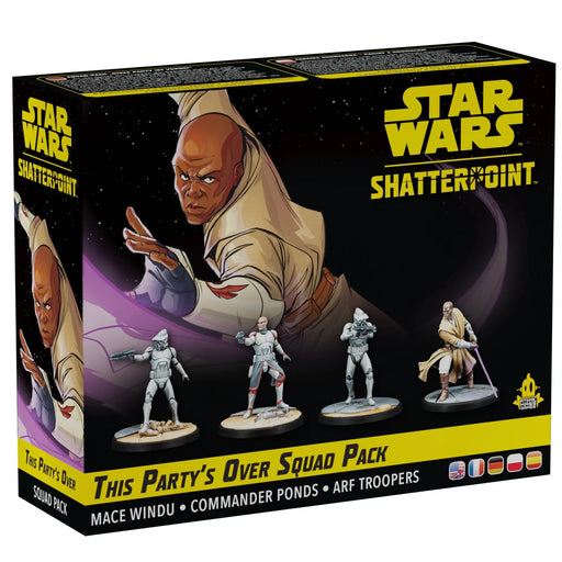 EAN 0841333122362 - Atomic Mass Games Star Wars: Shatterpoint - This Party's Over: Mace Windu Squad Pack Figura imagen 1