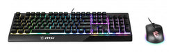 EAN 4719072648053 - MSI S11-04DE601-CLA teclado Ratón incluido Juego USB QWERTZ Alemán Negro imagen 5