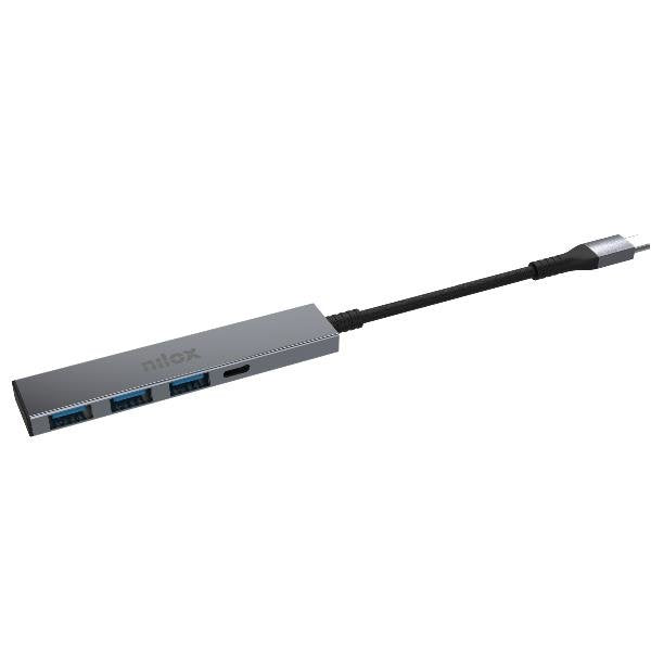 EAN 8435099529644 - Nilox NXHUBUSBC02 hub de interfaz USB 3.2 Gen 1 (3.1 Gen 1) Type-A + Type-C 625 Mbit/s imagen 4