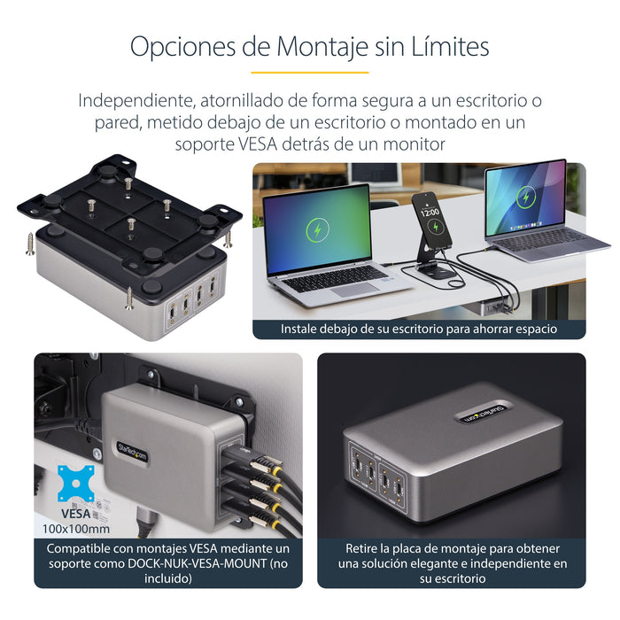 EAN 0065030919654 - StarTech.com 424DEU-USB-C-CHARGER cargador de dispositivo móvil Universal Gris Corriente alterna Carga rá imagen 14
