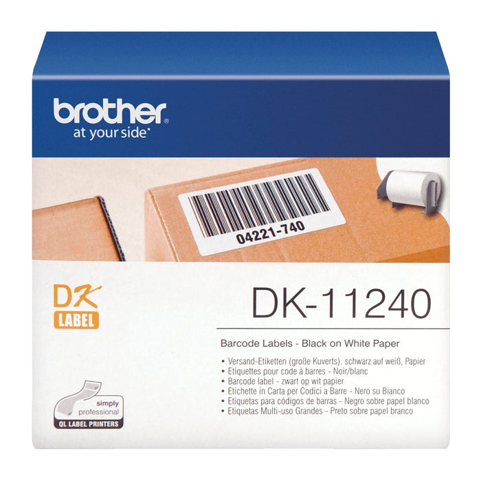 EAN 4977766646321 - Brother DK-11240 etiqueta de impresora Blanco imagen 3