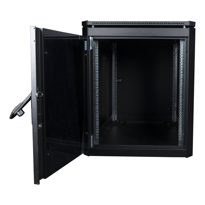 EAN 5420016845726 - LOGON RDL12U61BL armario rack 12U Rack o bastidor independiente Negro imagen 2