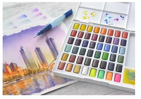 EAN 6933256641687 - Faber-Castell 169748 pintura a base de agua Multi Paleta 48 pieza(s) imagen 2