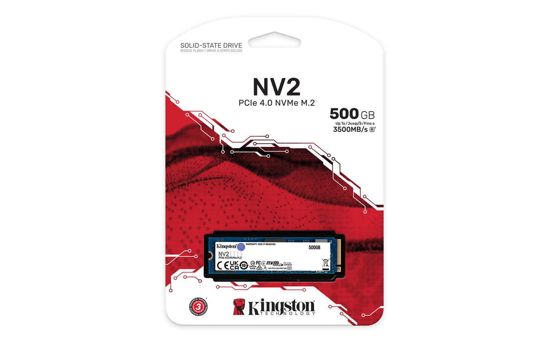 EAN 740617329858 - Kingston Technology NV2 500 GB M.2 PCI Express 4.0 NVMe 3D NAND imagen 4