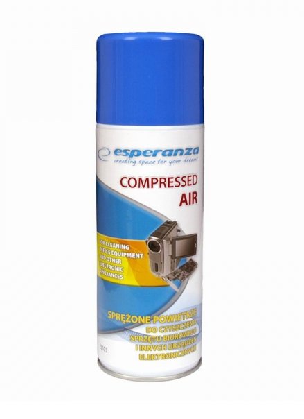 EAN 5905784766768 - Esperanza ES103 limpiador de aire comprimido 400 ml imagen 1