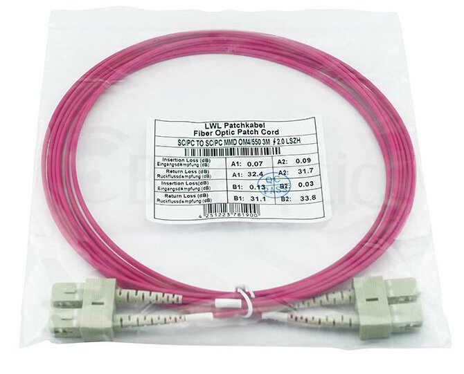 EAN 4063232617848 - BlueOptics SFP3232FU7.5MK Cable de fibra óptica e InfiniBand 7,5 m SC Rojo imagen 5