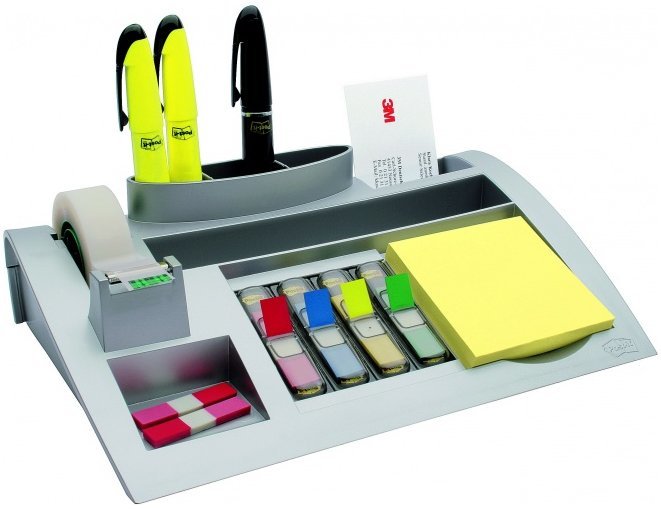 EAN 4001895867637 - 3M C50 organizador para cajón de escritorio Plata imagen 1