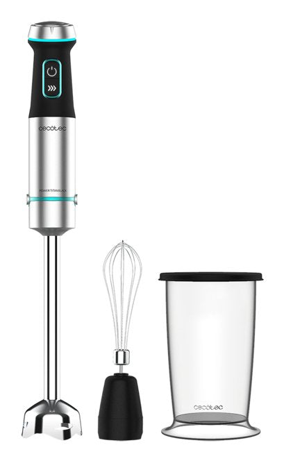 EAN 8435484042918 - Cecotec Power TitanBlack 1200 XL Cream 0,8 L Batidora de inmersión 1200 W Negro, Plata imagen 1